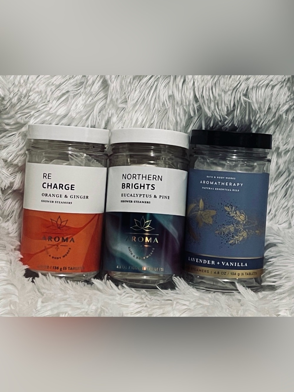 Shower steamer trio bundle